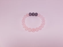 Load image into Gallery viewer, Rose Quartz Healing Gemstone Bracelet