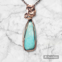 Load image into Gallery viewer, Amazonite in Copper