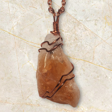 Load image into Gallery viewer, Citrine in Pure Copper