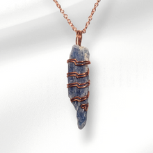 Load image into Gallery viewer, Raw Kyanite Crystal in Copper