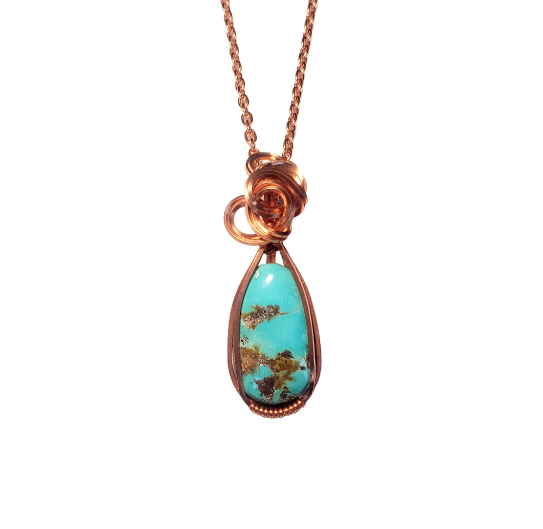 Turquoise in Copper