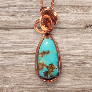 Turquoise in Copper