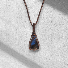 Load image into Gallery viewer, Blue Labradorite in Copper