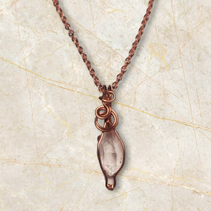 Herkimer Diamond in Copper