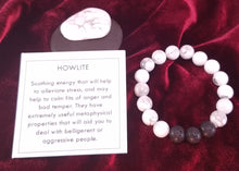 Load image into Gallery viewer, Howlite Healing Gemstone Braclet