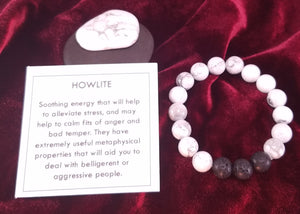 Howlite Healing Gemstone Braclet