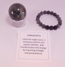 Load image into Gallery viewer, Labradorite Healing Gemstone Bracelet