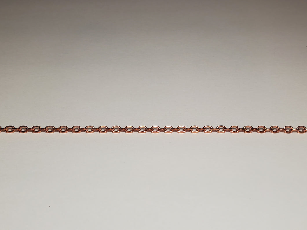Pure Bright Copper Cable Chain
