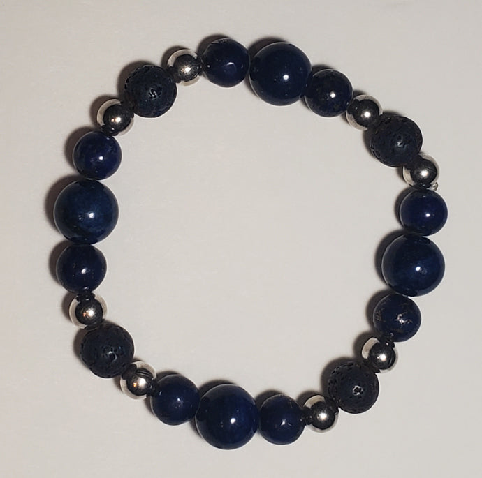 Lapis Healing Bracelet - Third Eye Chakra