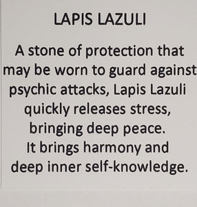 Lapis Healing Bracelet - Third Eye Chakra