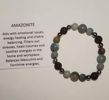 Load image into Gallery viewer, Amazonite Healing Bracelet - Throat Chakra