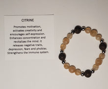 Load image into Gallery viewer, Citrine Healing Bracelet - Solar Plexus Chakra