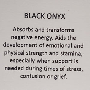 Black Onyx Healing Bracelet - Root Chakra