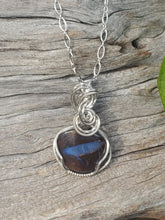 Load image into Gallery viewer, Boulder Opal in Sterling Silver