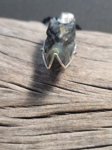 Labradorite Dragon in Sterling Silver